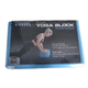Блок для йоги York Fitness синий 23x15x7 5 см для растяжки йоги пилатеса - изображение 4