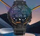 Смарт годинник Чоловічий сенсорный кольоровий HD Екран Класичні Круглі LAXASFIT HW50 Bluetooth 5.3 Ліхтарик 2-3 дні Роботи без підзарядки Мультименю Мульти спорт режим Фітнес Трекер Black - зображення 7
