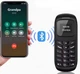 Міні телефон Подвійна SIM Bluetooth Гарнітура Мобільний сотовий кнопковий SERVO ВМ70 DUAL Nano сім карта Маленький мінітелефон 69.9х28.2х13.1мм пристрій для звязку розмір запальнички Black - зображення 6