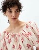 Блуза H&M Ж1116894 (1068609002) колір білий червоний (Ж1116894 - 209069) - изображение 3