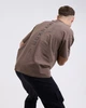 Футболка Lineal Oversized L Коричнева - изображение 4