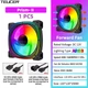 Вентилятор TEUCER PRISM-2 ARGB 120mm 800-1600RPM 4pin 3pin - изображение 2
