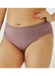 Жіночі бавовняні трусики сліпи батальні Your Own Comfort (1842-56-07) Сливовий XL FINETOO (56) - зображення 2