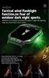 Мужские Military смарт-часы с экраном 2,1 дюйма, Bluetooth-звонками, фонариком, компасом и украинским языком - изображение 5