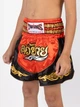Muay Thai шорти TWINS SPECIAL для тайського боксу, ММА, кікбоксингу та єдиноборств (чорний/красный, р. XXXL(зріст 190-200 90-100 кг) - изображение 6