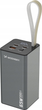Powerbank Wozinsky K65+ 65W 30000mAh 2x USB-C, 1x USB-A 65W Gray (5907769364457) - obraz 3