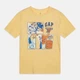 Дитяча футболка для хлопчика GAP 907820997 134 см Жовта (1159836698) - зображення 1