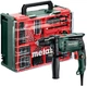 Ударная дрель Metabo SBE 650 Set + Пластиковый кофр с передвижной мастерской с 78 компонентами (600742710) - изображение 1