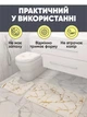 Антиковзні водопоглинаючі килимки для ванної туалету / килим набір 3 шт бежевий - зображення 3