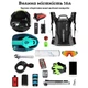 Велосипедний рюкзак West Biking YP0707246 16L водонепроникний Жовтий - зображення 10