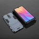 Чехол Iron для Xiaomi Redmi 8 бампер противоударный с подставкой Dark-Blue - изображение 3