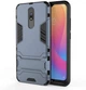 Чехол Iron для Xiaomi Redmi 8 бампер противоударный с подставкой Dark-Blue - изображение 4