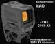 Коллиматорный прицел Holosun AEMS CORE X2 RD - изображение 5