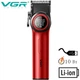 Машинка для стрижки VGR V-001 red аккумуляторная профессиональная - изображение 1