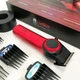 Машинка для стрижки VGR V-001 red аккумуляторная профессиональная - изображение 10