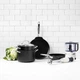 Каструля з кришкою KitchenAid Aluline 24 см 8 л з керамічним покриттям (CC001258-001) - зображення 5
