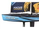 Радиоуправляемая гоночная яхта Amewi Focus III 100 см голубая - изображение 3