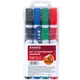 Набор маркеров Whiteboard Comfort Grip, 4кол. Axent 2552-40-A - изображение 1