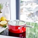 Ковш с крышкой KitchenAid Steel Core 16 см 1.3 л Красный (CC003287-001) - изображение 2
