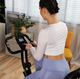 Велотренажер Hop-Sport HS-3030X Apeks X-Bike серый. Магнитный, 8 уровней, складной, для дома - изображение 5