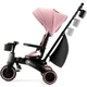 Складний триколісний велосипед Kinderkraft Jazz 2 Pink - зображення 2