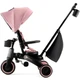 Складний триколісний велосипед Kinderkraft Jazz 2 Pink - зображення 3