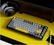 Механическая игровая клавиатура AJAZZ AK820 RGB для геймеров: Hot-Swap, Gasket Mount, 81 клавиша, PBT провідна - изображение 1