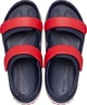 Детские сандалии для мальчика Crocs Crocband Cruiser Sandal T Kids 29-30 С12 Темно-синий с красным (209423) - изображение 4