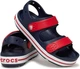 Детские сандалии для мальчика Crocs Crocband Cruiser Sandal T Kids 29-30 С12 Темно-синий с красным (209423) - изображение 6