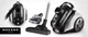 Пилосос без мішка Mozano Smart Cyclonic 4000, 4000 Вт, HEPA H13, 2 л, 15 насадок, мультициклонна технологія - зображення 3