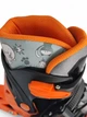 Роликовые коньки раздвижные со светящимися колесами Smart Ghost 155 размер 39-42 Black-Orange - изображение 3