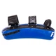 Макивара тай-пэд кожаная для тайского бокса Fistrage Fight Gear 4312 размер 34x19x7см Blue-Black - изображение 3