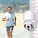 Уличная камера видеонаблюдения 4MP Full HD A6 Wi-fi камера наблюдения Wi-fi камера для дома с влагозащитой удаленным доступом и датчиком движения Белый - изображение 7