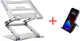 Podstawka pod laptopa Wozinsky WRS-CPY75DSS Silver (5907769364631) + Podstawka do smartfona gratis! - obraz 1