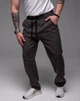 Брюки R.A. серые льняные прямая штанина Big Size 2396-5XL - изображение 2