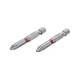 Комплект викруткових насадок PH2 1/4" * 50мм, S2, уп. 2 од., STORM INTERTOOL VT-0212 - изображение 1