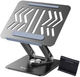 Podstawka pod laptopa Wozinsky WRS-CPY84SB 360 Black (5907769364600) + Podstawka do smartfona gratis! - obraz 3