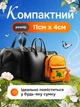 Ручной мини вентилятор портативный дорожный Mini Fan для лица карманный маленький кулер от батареек AA для детей офиса улицы мобильные детские вентиляторы цвет оранжевый - изображение 6