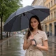 Зонт автоматический LOSSO ClipX серый - изображение 5