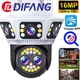 IP WIFI Уличная Камера видеонаблюдение DIFANG А20D 8K,10X Zoom,16МП (5 Обьективов по 4МП) - изображение 1