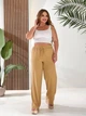 Брюки женские из американского крепа (Мод. 280) 48-50, Песочный - изображение 2