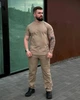 Комплект Combat Футболка + Штани Archon койот розмір S - зображення 1