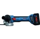 Акумуляторна кутова шліфувальна машина Bosch GWS 18V-8 Professional (18 В, 125 мм) болгарка шліфмашинка КШМ без АКБ (26210) - зображення 2
