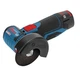 Аккумуляторная угловая шлифмашина Bosch GWS 12V-76 (10.8 В, 76 мм, 2х3 А*ч) болгарка шлифмашинка УШМ с АКБ и ЗУ(26222) - изображение 2