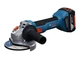 Аккумуляторная угловая шлифмашина Bosch GWS 18V-8 (18 В, 125 мм, 4 А*ч) болгарка шлифмашинка УШМ с АКБ и ЗУ(26220) - изображение 2
