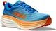 Мужские кроссовки HOKA ONE ONE BONDI 8 1123202 CSVO 42,5 (EU 42 2/3, USA 9 D, 27 см) синие с оранжевым - изображение 1