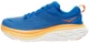 Мужские кроссовки HOKA ONE ONE BONDI 8 1123202 CSVO 42,5 (EU 42 2/3, USA 9 D, 27 см) синие с оранжевым - изображение 3