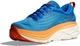 Мужские кроссовки HOKA ONE ONE BONDI 8 1123202 CSVO 42,5 (EU 42 2/3, USA 9 D, 27 см) синие с оранжевым - изображение 4