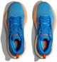 Мужские кроссовки HOKA ONE ONE BONDI 8 1123202 CSVO 42,5 (EU 42 2/3, USA 9 D, 27 см) синие с оранжевым - изображение 7