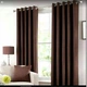 Вулична штора з кільцями для альтанки, тераси, патіо 2,4х1,45м (1шт) Колір - Коричневий - зображення 5